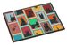 Lots Of Scottish Terrier Doormat Front Door Mat Indoor Outdoor Rugs For Entryway, Non Slip Washable Low Pile, 24H X 36W_maomaolike.com