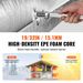 VEVOR Double Reflective Insulation Roll Foam Core Radiant Barrier 300 In X 48 In X 19/32 Inch_maomaolike.com