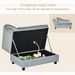 Luxury Dog Bed For Small Dogs, Hidden Storage, Soft Foam Couch, Modern Pet Furniture, Gray_maomaolike.com