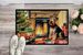 Welsh Terrier Cozy Christmas Doormat Front Door Mat Indoor Outdoor Rugs For Entryway, Non Slip Washable Low Pile, 24H X 36W_maomaolike.com