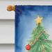 Schipperke Christmas Reindeer House Flag Large Porch Sleeve Pole Decorative Outside Yard Banner Artwork Wall Hanging, Polyester, House Size, Multicolor_maomaolike.com