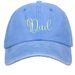 Unisex Washed cotton Embroidery Dad Alphabet baseball hat Father's Day gift hat Hip Hop hat_maomaolike.com