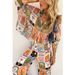 Women's Clothing Printed loose casual home trousers two-piece set_maomaolike.com