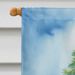Japanese Chin Christmas Reindeer House Flag Large Porch Sleeve Pole Decorative Outside Yard Banner Artwork Wall Hanging, Polyester, House Size, Multicolor_maomaolike.com
