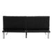 WOOD FRAME, STAINLESS LEG, FUTON, SOFA BED Espresso_maomaolike.com