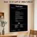 Fin Des Temps Album Tracklist Painting Poster, Sleek Monochrome Typographic Poster, Displays Complete Album Details, Ideal For Music Rooms And Home_maomaolike.com