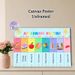 Afternoon Routine Painting Poster, Vibrant Cartoon-style Daily Afternoon Task Checklist Poster, Clear Visual Guide To Organize Afternoon Activities_maomaolike.com