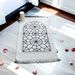 Home Textile New White Square Woven Blanket Rosary Exquisite Souvenir Prayer Mat Portable Foldable Blanket_maomaolike.com