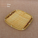 Handmade Woven Household Fruit Basket Storage Snack Tray Farmhouse Creative Round Bamboo Products Dustpan_maomaolike.com