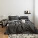 Wholesale INS Japanese All-Cotton Bubble Yarn Four-Piece Nordic Style Simple Homestay Pure Yarn-Dyed Washed Cotton 4-Piece Set_maomaolike.com