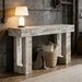 Wooden Sofa Table, 63-Inch Console Table For Entryway_maomaolike.com