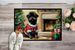 Affenpinscher Cozy Christmas Doormat Front Door Mat Indoor Outdoor Rugs For Entryway, Non Slip Washable Low Pile, 24H X 36W_maomaolike.com