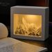 【Night Light】Guchen Sunshine Golden Mountain Aromatherapy Diffuser Stone Ornament Teacher's Day Birthday Gift For_maomaolike.com