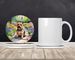 Norwich Terrier Spring Path Large Sandstone Coasters Pack Of 4 Absorbent Round Coasters Decor Gifts For Men Or Women, 4 In, Multicolor_maomaolike.com