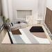 Living Room Rug Large Size Gorgeous Gold Frame Design Bedroom Rug Plush Thickened Machine Washable Thickened Underlay Interior Decorative Rug_maomaolike.com