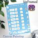 Tooth Brushing Reward Chart Painting Poster, Cute Watercolor Cartoon-style Poster, Daily Morning & Night Check-in Design To Develop Regular_maomaolike.com