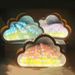 DIY Tulip Mirror Cloud Lamp, USB Recharge Cute Floral Lampu Malam, Handmade Flower Decor Night Light Bedroom Desktop Selfie Background Gift_maomaolike.com