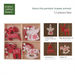 Jinghua Artificial Flower Snowflake Wood Chip Santa Claus Reindeer Gingerbread Man Christmas Decoration Hanging Ornament_maomaolike.com