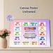 Keyboard Shortcuts Painting Poster, Colorful Cartoon-style Keyboard Guide Poster, Clear Shortcut Reference To Boost Work Efficiency, Ideal For Office_maomaolike.com