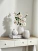 3PC Ceramic Minimalist Floral Vase, Suitable For Home Decoration, Desktop Decoration, Living Room, Dried Flowers And Fresh Flowers_maomaolike.com