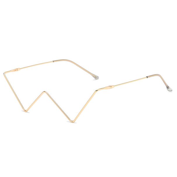 Unisex Fashion Round Diamond Studded Sunglasses Sun Protection Sunglasses Outdoor Rhinestone Glasses_maomaolike.com