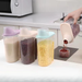 Household Rice Container 2kg Grain Box Kitchen Moisture-Proof Insect-Proof Flour Storage Bin Sealed Jar_maomaolike.com