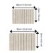 Bathroom Mat Toilet Mat Shower Mat Entrance Rug Absorbent Non-Slip Mat Soft Quick-Dry Machine Washable_maomaolike.com