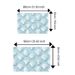 Bathroom Mat Toilet Mat Shower Mat Entrance Rug Absorbent Non-Slip Mat Soft Quick-Dry Machine Washable_maomaolike.com