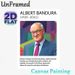 Albert Bandura Themed Painting Poster, Vibrant Polygonal Style Portrait Poster, Informative Design With Social Learning Theory Intro, Ideal For_maomaolike.com