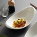 2022 New White Irregular High-End Oval Dish Home Use, Creative Dining Plate For Hotel Restaurant Tableware_maomaolike.com