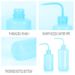 250ml~1000ml Water Squirt Safety Rinse Watering Tools Plastic Squeeze Washing Bottle For Eyelash Extension Tattoo_maomaolike.com