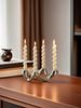 1pc High-end Design Four-hole Ceramic Candle Candle Holder Is Suitable For High-end Style Scene Ornament Candle Holder_maomaolike.com