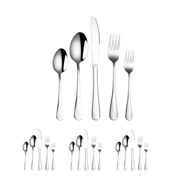 20 In 1 Stainless Steel Cutlery Steak Cutlery Set_maomaolike.com