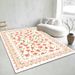 Living Room Rug,Large Rug,Oversized, Gold Leaves Design,Bedroom Rug,Soft And Thick, Machine Washable, Thickened Rug, Bedside Rug,Decorative Indoor Rug_maomaolike.com
