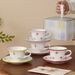 Creative Relief Rose Coffee Cup And Saucer Gift Box Set, Gift Ceramic Saucer, Large Capacity Water Cup, Ceramic Coffee Cup_maomaolike.com
