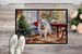 American Eskimo Christmas Cookies Doormat Front Door Mat Indoor Outdoor Rugs For Entryway, Non Slip Washable Low Pile, 24H X 36W_maomaolike.com