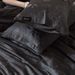 Wholesale Nordic Light Luxury Summer 60s Lenzing Tencel Cotton Jacquard Four-Piece Set For Cool Sleep With Buttons_maomaolike.com