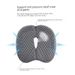 Home Textile Chair Cushion Office Chair Fart Cushion Long Term Sitting Breathable Hip Pad Slow Rebound Memory Foam Cushion_maomaolike.com