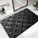 Bathroom Mat Toilet Mat Shower Mat Entrance Rug Absorbent Non-Slip Mat Soft Quick-Dry Machine Washable_maomaolike.com