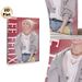 K-pop Male Idol Painting Poster, Stylish Casual Portrait Poster, Eye-catching Fan-themed Decor Perfect For Bedroom, Living Room And Personal Display_maomaolike.com