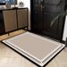 Living Room Rug Large-sized Rug With Geometric Pattern Bedroom Rug Plush Thickened Machine Washable Thickened Rug Bedside Rug Interior Decorative Rug_maomaolike.com