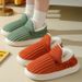 Shvalus Fashion Fur Slipprs For Womn Mn Wintr Warm Ankls Cozy Furry Hom Indoor Soft Sol Plush Slids Cotton_maomaolike.com