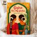 Gajra Themed Painting Poster, Warm-toned South Asian Folk Art Poster, Cultural Decorative Piece Suitable For Home Walls And Cultural Event Spaces_maomaolike.com