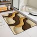 Bathroom Mat Toilet Mat Shower Mat Entrance Rug Absorbent Non-Slip Mat Soft Quick-Dry Machine Washable_maomaolike.com