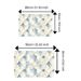 Bathroom Mat Toilet Mat Shower Mat Entrance Rug Absorbent Non-Slip Mat Soft Quick-Dry Machine Washable_maomaolike.com