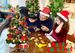 Mini Christmas Tree Small Christmas Tree With LED Lights Ornaments Tabletop Artificial Christmas Decorations Indoor Christmas Decor 24"/60cm_maomaolike.com