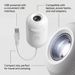 Projection Night Light - USB Powered Starry Sky Lamp For Bedroom Nursery Ambient Lighting_maomaolike.com