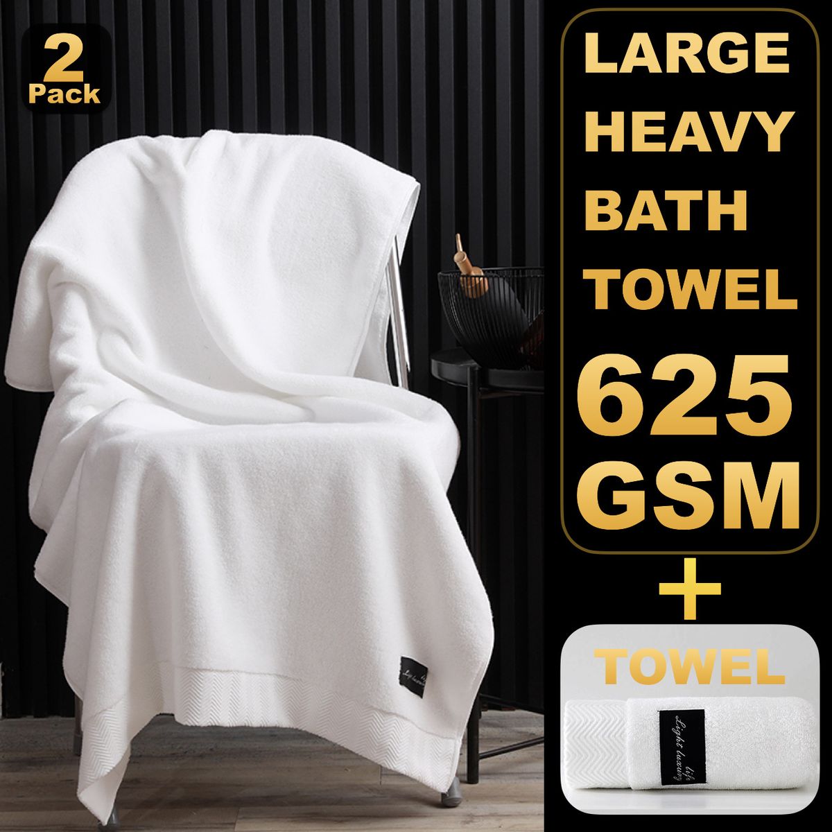 Class A Five Star Hotel Set Pure Cotton Household Bath Towel Thickened And Enlarged_maomaolike.com