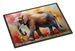 Elephant Doormat Front Door Mat Indoor Outdoor Rugs For Entryway, Non Slip Washable Low Pile, 24H X 36W_maomaolike.com
