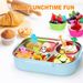 Kids Lunch Bento Box Accessories With Silicone Cupcake Liners For Baking And Small Animal Food Toothpicks Fruit Forks_maomaolike.com